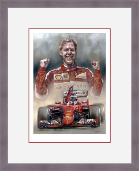 Victory In Hungary 2015 - Sebastian Vettel
