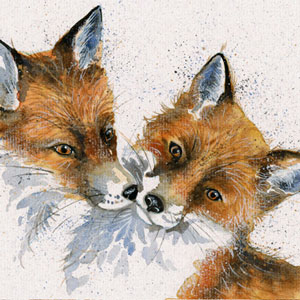 Started With A Kiss (Foxes) 
