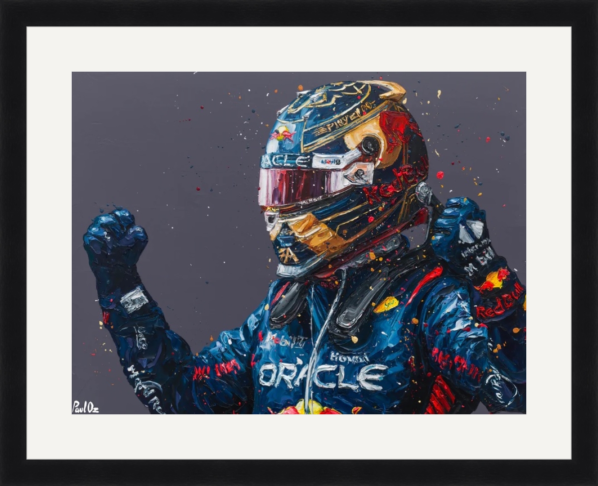 Max Verstappen - 2023 World Champion (print) 