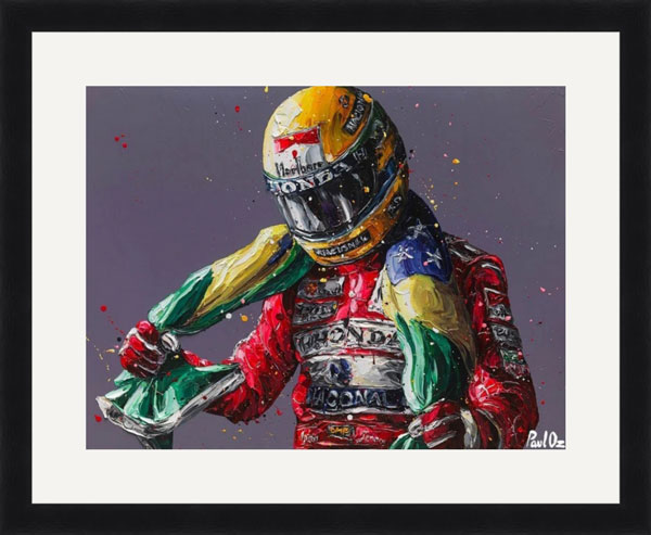 Senna - Brazilian Hero (Print) 