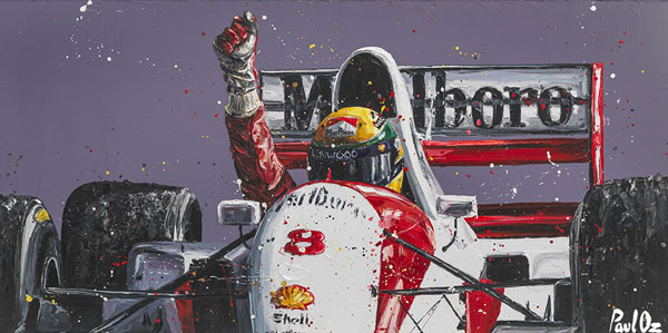 Concourse Senna - Australia 93 (Canvas) 