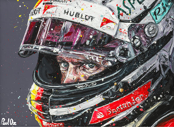 Sebastian Vettel (Canvas) 