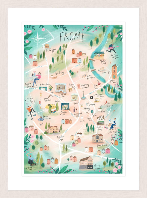Map of Frome - Imogen Davies 