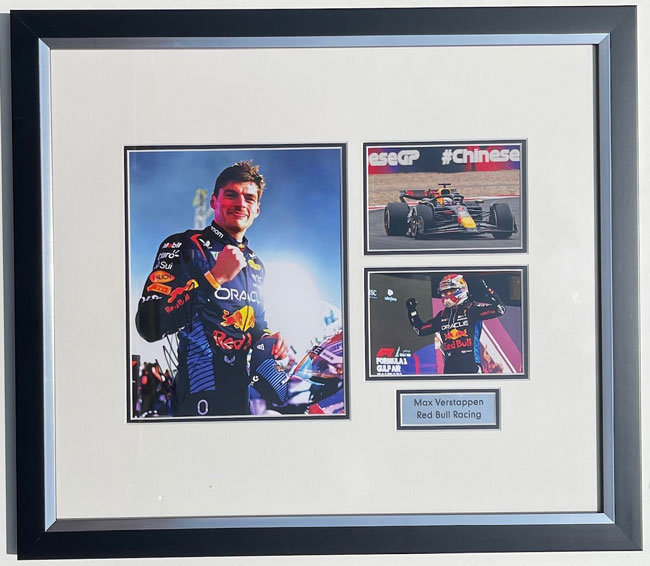 Max Verstappen - Signed Montage 