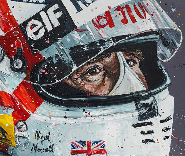 Mansell - Il Leone (Canvas)