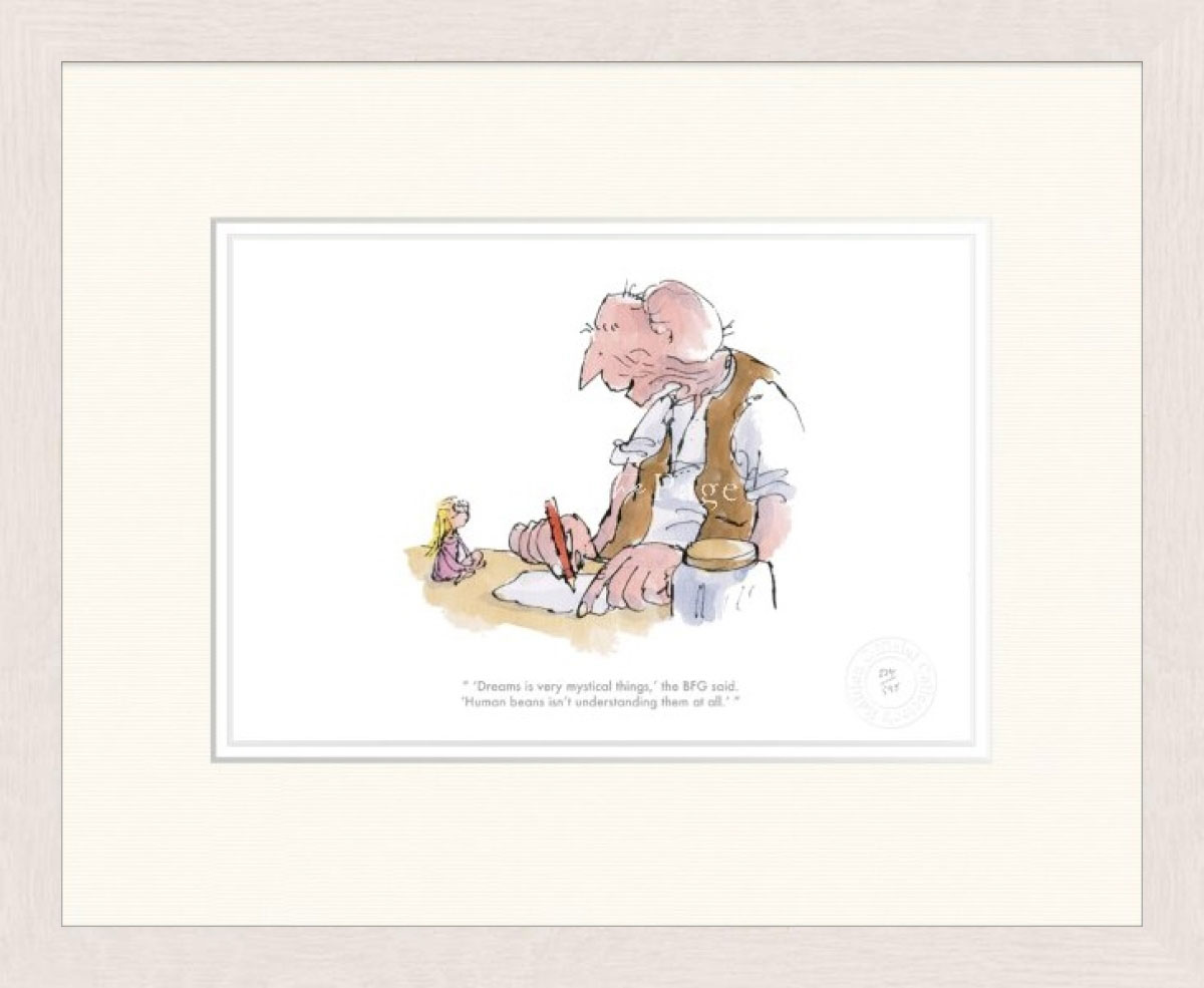 Quentin Blake & Roald Dahl ' Dreams Is Mystical - BFG
