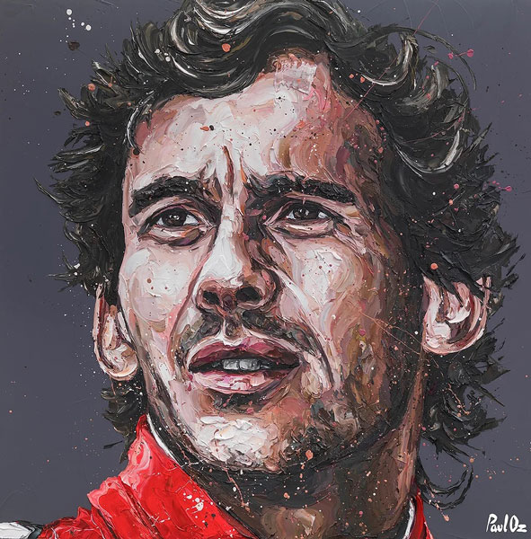 Ayrton Senna - 30th Anniversary (Canvas) 