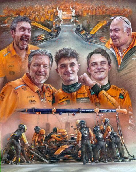 Teamwork - McLaren - Constructors Champions 2024