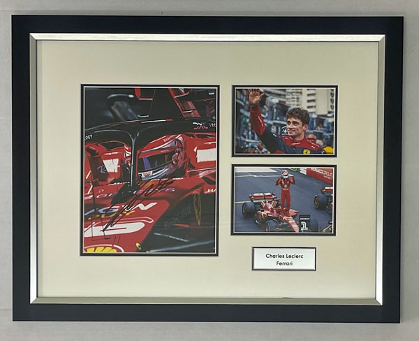 Charles Leclerc - Signed Montage 