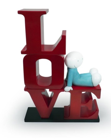 Happy In Love - Sculpture - Doug Hyde 