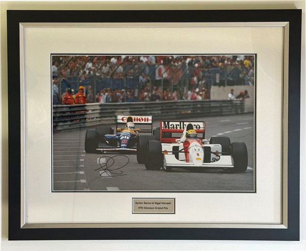 Senna v Mansell - Monaco 92 