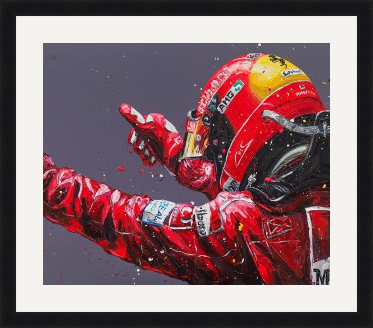 The Ultimate Driving Machine - Michael Schumacher (Print) 