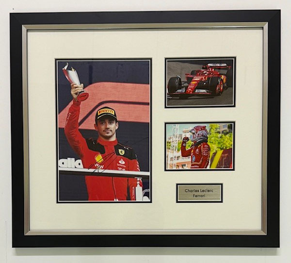 Charles Leclerc - Signed Montage II 