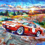 Ferrari GTO 250 - Original Artwork Ferrari GTO 250 - Original Artwork