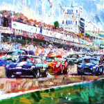 Goodwood Startline - Original Artwork Goodwood Startline - Original Artwork