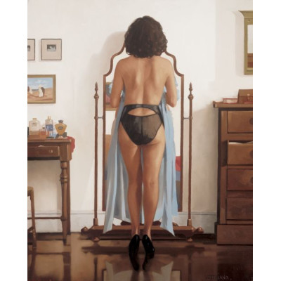 Jack Vettriano - The Blue Gown Jack Vettriano - The Blue Gown