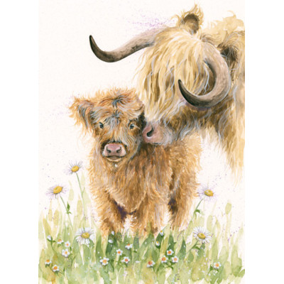 I Love Moo (Highland Cows)