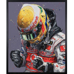Lewis Hamilton - First Career Win (Canvas) Lewis Hamilton - First Career Win (Canvas)