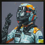 Lando Norris - Monaco 2021(Canvas) Lando Norris - Monaco 2021(Canvas)