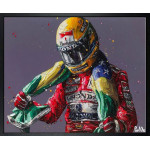 Senna - Brazilian Hero (Canvas)