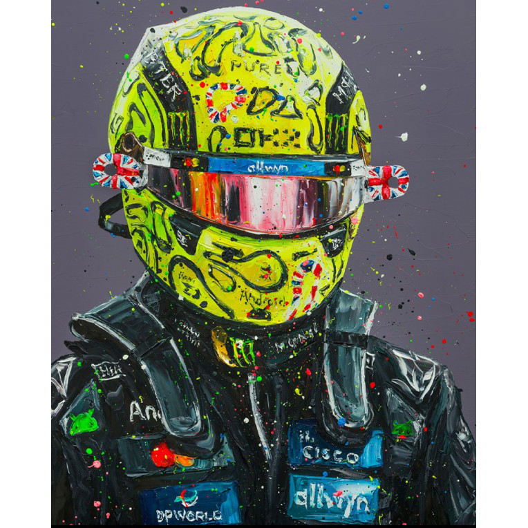 Lando Norris - Silverstone 2025 (Canvas) Lando Norris - Silverstone 2025 (Canvas)