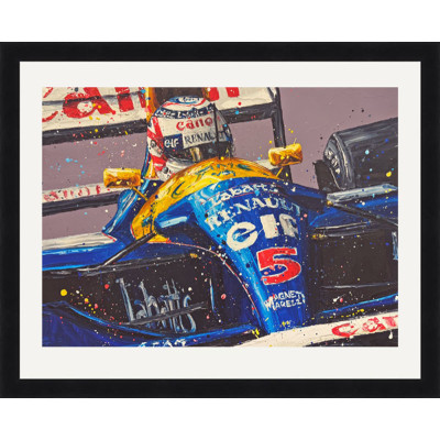 Nigel Mansell  (Print)