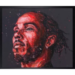 Lewis Hamilton - Red (Canvas) Lewis Hamilton - Red (Canvas)