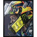 Valentino Rossi - 2017 (Canvas) Valentino Rossi - 2017 (Canvas)