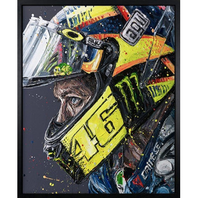 Valentino Rossi - 2017 (Canvas) Valentino Rossi - 2017 (Canvas)