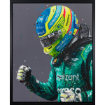Fernando Alonso (Canvas) - Aston Martin Fernando Alonso (Canvas) - Aston Martin