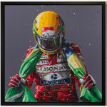 Senna Flag II (Canvas) Senna Flag II (Canvas)