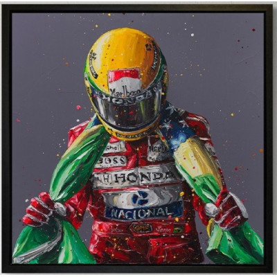 Senna Flag II (Canvas) Senna Flag II (Canvas)