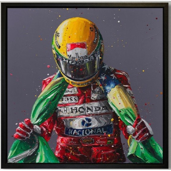 Senna Flag II (Canvas) Senna Flag II (Canvas)