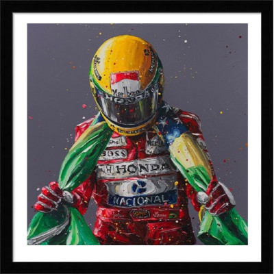 Senna Flag II (Print) Senna Flag II (Print)