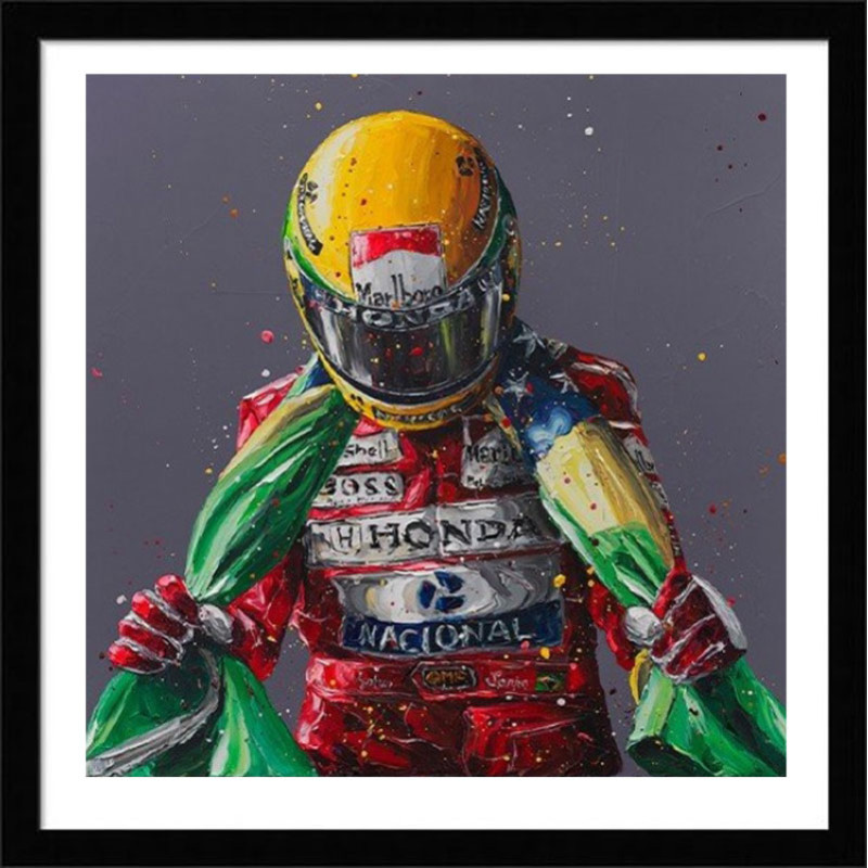Senna Flag II (Print) Senna Flag II (Print)