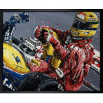 Taxi - Mansell & Senna - 2016 (Canvas) Taxi - Mansell & Senna - 2016 (Canvas)
