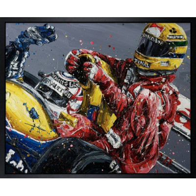 Taxi - Mansell & Senna - 2016 (Canvas) Taxi - Mansell & Senna - 2016 (Canvas)