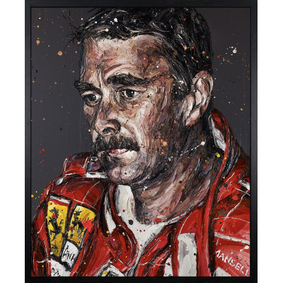 Nigel Mansell - Monaco 90 (Canvas)