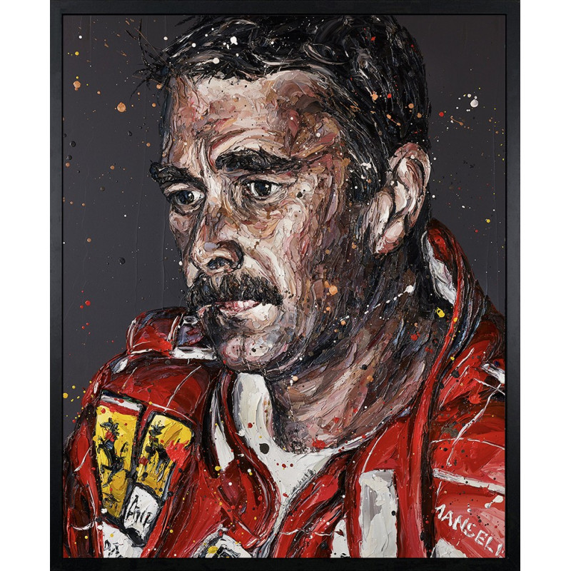 Nigel Mansell - Monaco 90 (Canvas) Nigel Mansell - Monaco 90 (Canvas)