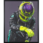 Lewis Hamilton - The Final Bow (Canvas)