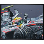 Lewis Hamilton - McLaren (Canvas) Lewis Hamilton - McLaren (Canvas)