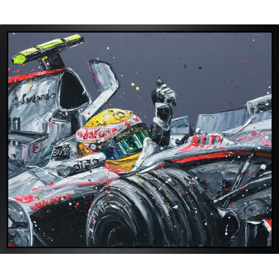 Lewis Hamilton - McLaren (Canvas) Lewis Hamilton - McLaren (Canvas)