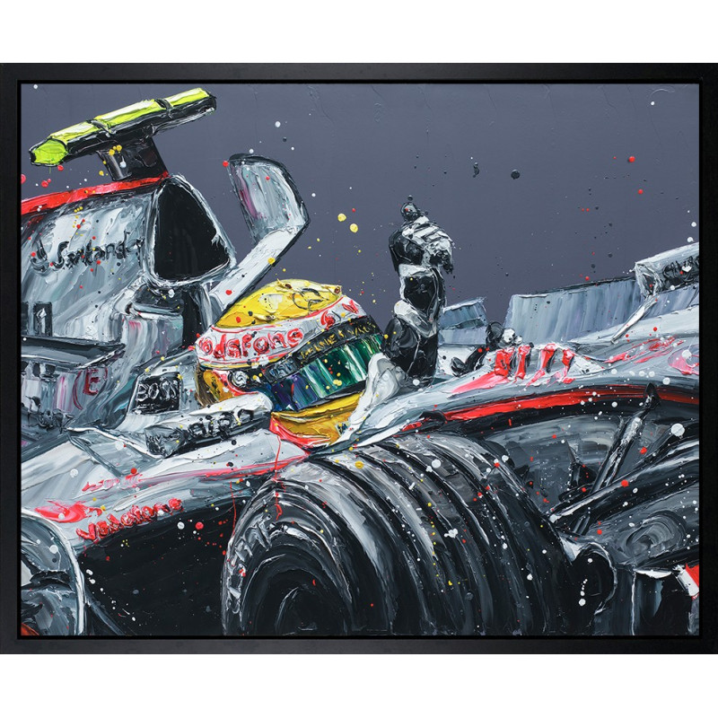Lewis Hamilton - McLaren (Canvas) Lewis Hamilton - McLaren (Canvas)