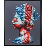 Union Jack Queen (Canvas)