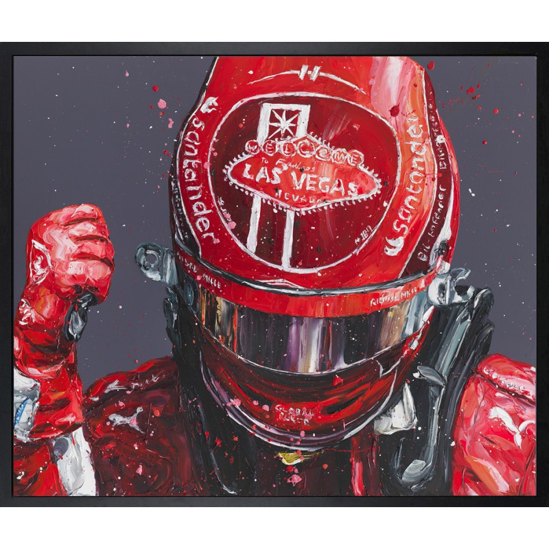 Vegas Pole 2023 - Charles Leclerc (Canvas)