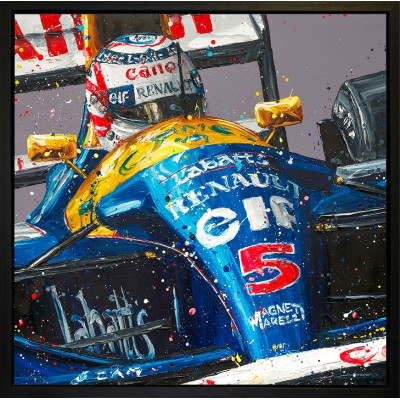 Nigel Mansell 'Red 5' - Paul Oz Nigel Mansell 'Red 5' - Paul Oz