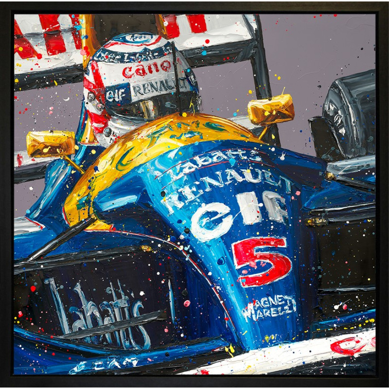 Nigel Mansell 'Red 5' - Paul Oz Nigel Mansell 'Red 5' - Paul Oz