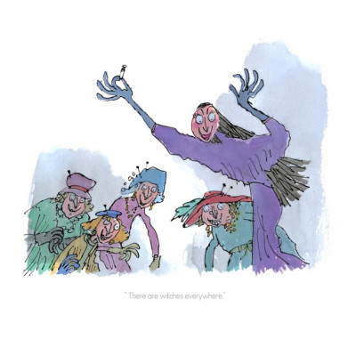 Quentin Blake & Roald Dahl - There are Witches Everywhere Quentin Blake & Roald Dahl - There are Witches Everywhere
