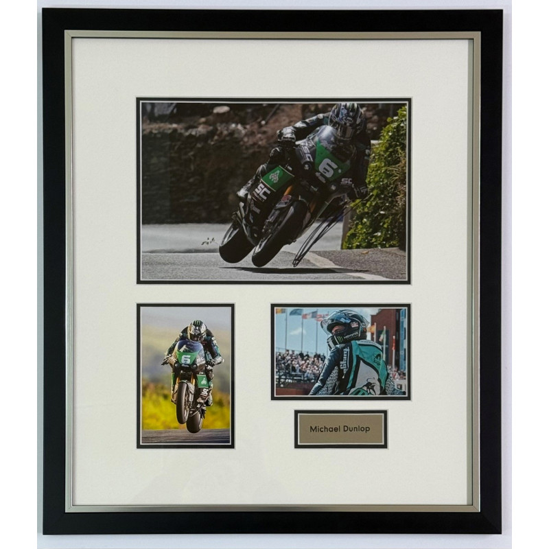 Michael Dunlop - Signed Montage Michael Dunlop - Signed Montage