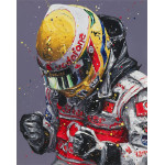 Lewis Hamilton - First Career Win (Canvas) Lewis Hamilton - First Career Win (Canvas)
